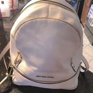Michael Kors Rhea backpack white